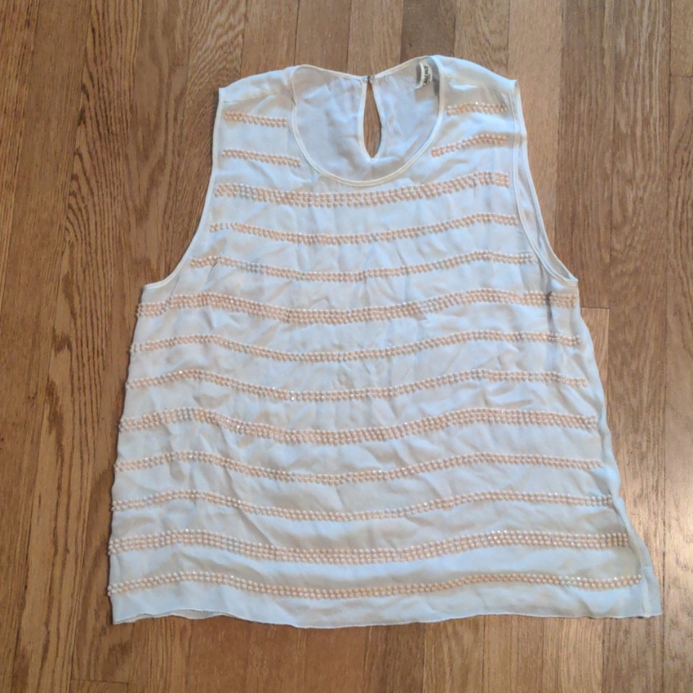 L'agence silk beaded blouse, 8